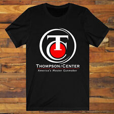 Thompson Center Gunmaker Logo Guns Firearms Men's Black T-Shirt S-5XL picture