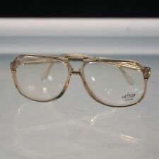 Metzler Germany Classic Signee Eyeglasses Frames Clear Vintage 1970s Demo Lenses picture
