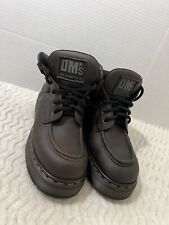 Vintage Dr. Doc Martens DMs 8595 Brown Leather Boots Size Men 6 Womens 7 picture