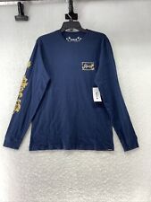 Hurley Mai Tai Men’s Long Sleeve T Shirt Navy Blue Size Small picture