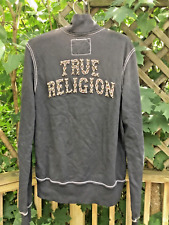 RARE Vintage Studded True Religion Sweat Track Jacket MENS L Awesome Head turner picture