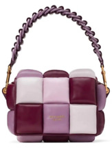 Kate Spade Boxxy Purple Agate 3D Leather Crossbody Bag Purse Handbag NWT picture