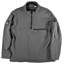 Dragonwear Fleece Pullover Elements 1/4 Zip Sweatshirt CAT 2 ARC 16 USA Size M picture