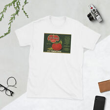 Vintage Food Label, Del Monte Solid Pack Tomatoes T-Shirt picture