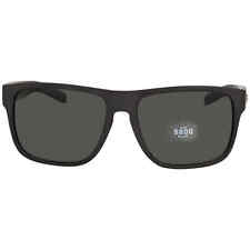 Costa Del Mar SPEARO XL Grey Polarized Glass Rectangular Men's Sunglasses 6S9013 picture