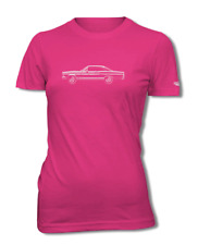 1967 Ford Fairlane GTA Hardtop T-Shirt - Women - Side View - American Cotton picture