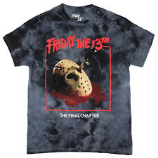Friday the 13th Men's The Final Chapter Tie-Dye Graphic Print Adult T-Shirt picture