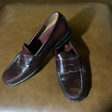 GH Bass Weejuns Penny Loafers Shoes Mens 12E Burgundy Wine Slip On Classic picture