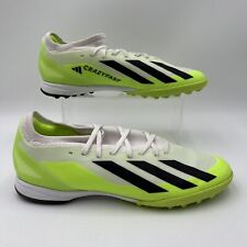 Adidas Men's Size 12 X Crazyfast 3 Turf Soccer Cleats Lime Green ID9337 picture