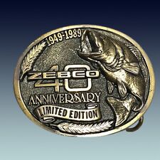 Vintage Fish Belt Buckle 1949 - 1989 Zen o 40th Anniversary Limited Edition ... picture