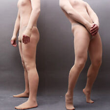 220lbs Plus Size Men's Sheer Jumpsuit Super Elastic Full Body Stockings Bodysuit picture