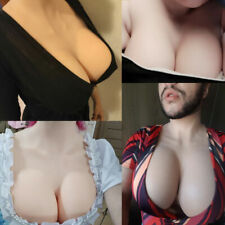 IMI Silicone Breast Plate Realistic Fake Boobs Tits Breast Forms Crossdresser  picture