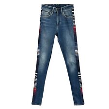 Levis Made Crafted 721 Jeans West Coast Blue LMC High Rise Skinny Size 24x30 picture