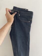 Dior Homme Kris Van Assche F/W 12 MIJ 17.5cm Raw Denim Mens Jeans Oblique Saddle picture
