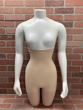 NWT Spanx HIGHER POWER SHORT Nude High Waist Mid Thigh Shaping Shorts Women’s M picture