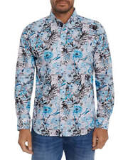 Robert Graham MEN Villa Long Sleeve Floral Shirt 6C 2280 picture