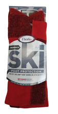 Thorlos Men's Ski Performance Fit Socks Adult 4-6 Red/Black - SMALL picture