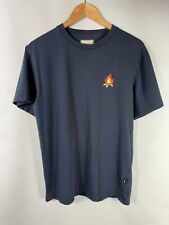 Foret Men's Medium Navy Blue Short Sleeve Crew Neck T-Shirt picture
