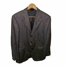 Ermenegildo Zegna Couture Cashmere Alpaca Silk Sport Coat Blazer EU 48 US 38 picture