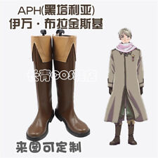 Anime Axis Powers Hetalia Ivan Braginsky Long Boots APH Halloween Cosplay Shoes  picture