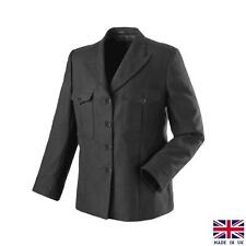 Wool Jacket Genuine British Uniform Dress Coat Original Tunic Black Blazer New picture