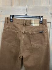 Vintage  Burberry Brown Jeans  Waist 30 Length 30 picture