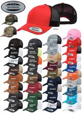 YUPOONG Classic Retro TRUCKER Cotton Mesh Cap SNAPBACK Adjustable Hat New picture