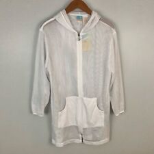 Le Cove White Beach See-Through Coverup NWT Size Small picture