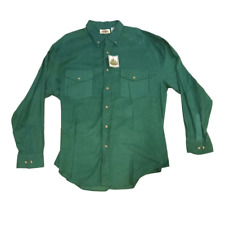 NWT Vintage Timber Trail  Green Button Down Shirt size XL picture