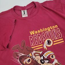 Vintage Josten's Washington Redskins Looney Tunes Taz SS Men's XL 1992 T-shirt picture