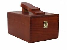 Kiwi Select Shoe Shine  Valet II Wooden Box  - NO CONTENT INCLUDED picture