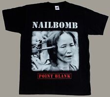 NAILBOMB POINT BLANK'94NEW BLACK  T-SHIRT picture
