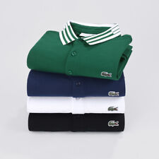 Men's Lacoste Polo T-Shirt Regular Fit Short Sleeves 100% Cotton picture