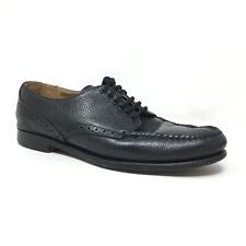 VINTAGE GH Bass & Co Weejuns Oxfords Shoes Mens Size 8.5 Black Grain Leather picture