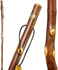 Rustic Wood Walking Stick, Maple, Traditional Style Handle, for Men & Women picture