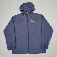 LL Bean Mountain Classic Jacket Mens Medium Blue Katahdin Logo Full Zip Outdoor picture