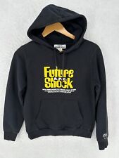APC Brain Dead Hoodie Adult XS Extra Small Future Shock Terry Black Sweatshirt picture