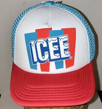 ICEE Vintage Patch + New Trucker Cap Old School Style Retro 80s SnapBack Hat NWT picture