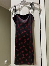 NWT, Urban Outfitters black print Motel brand dress, S picture