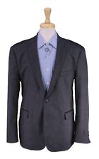 Joseph Abboud Current Gray Woven w/ Suede Elbow Patches Men's XL picture