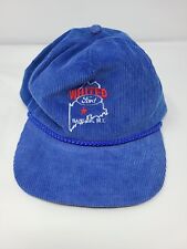 Vintage Ford Corduroy Hat Blue Whited Ford Bangor Maine picture