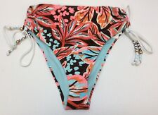 Aerie Pink Blue Brown Floral Swimsuit, Choose Size & Style,  picture