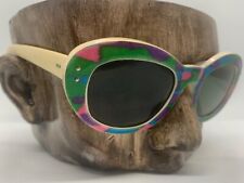 Very Rare Hilarious Colorful Vintage sunglasses women Retro French Frame 60's picture