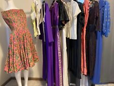 VTG Lot of 1900/30s 40s 50s60s  AS IS Damaged Dresses CLOTHING 12 pc LOT picture