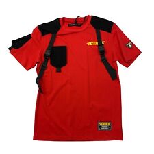 Hudson Icons T Shirt Mens M Medium Red Shoulder Holster Outerwear Short Sleeve picture
