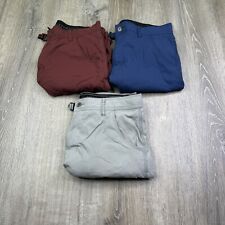 Prana Shorts Mens 33x12 Zion Stretch Breathe Cargo Belted Set Of 3 Read picture