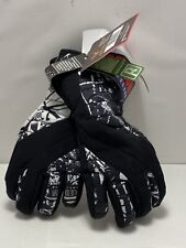 New 3M Insulate Black And White Camo Winter Gloves 60g-140g picture