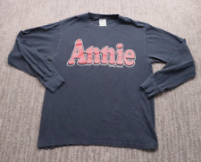 Annie Broadway Musical Long Sleeve Heavyweight Vintage 90's Women's Shirt S picture
