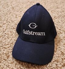 Gulfstream Aerospace Aviation Adjustable Baseball Cap Hat Navy NWT OEM Original picture