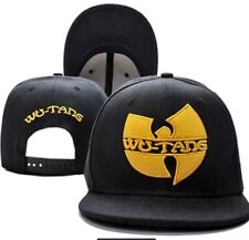 Wu-Tang Clan SnapBack Black & Yellow Adjustable Hat Wu Tang OSFA picture